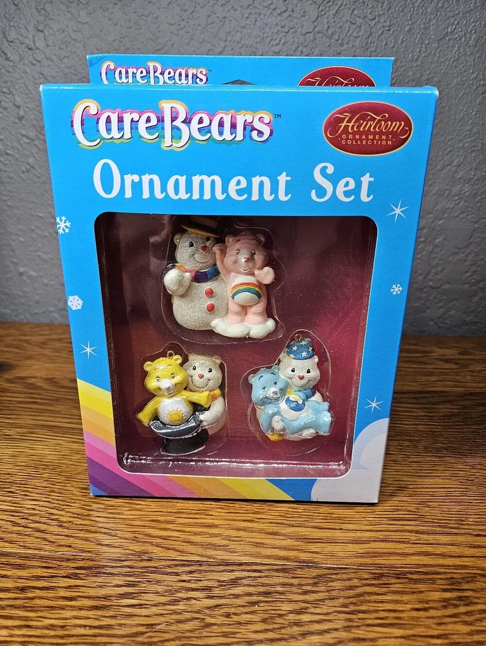 Care Bears Heirloom Collection 3-piece Christmas tree ornament set